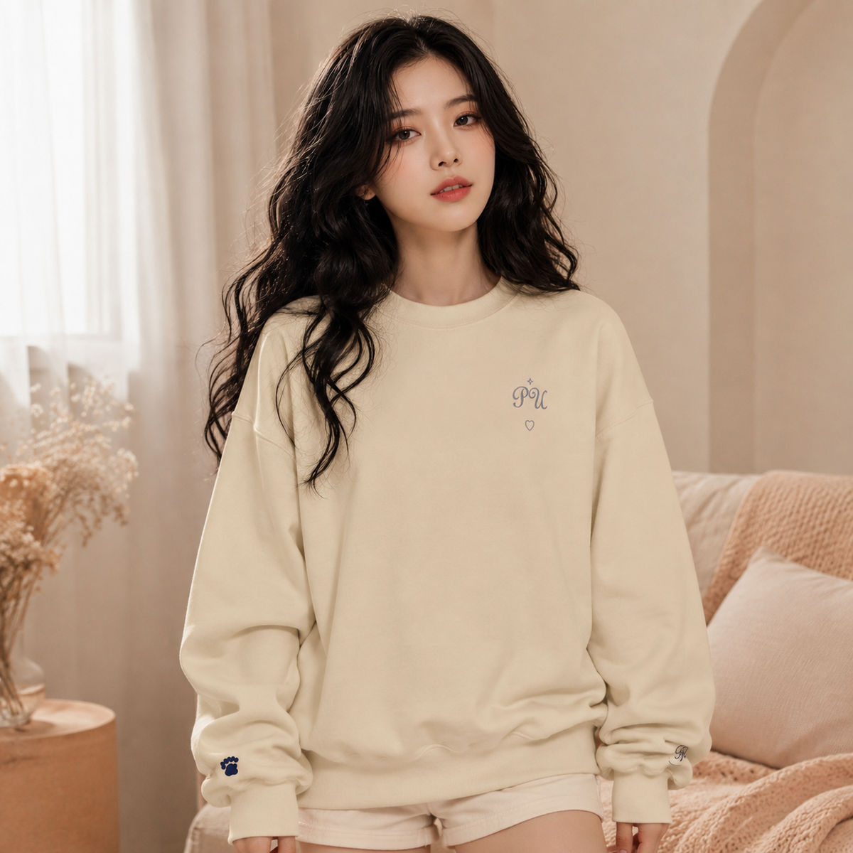 PU Cat Signature Classic Sweatshirt