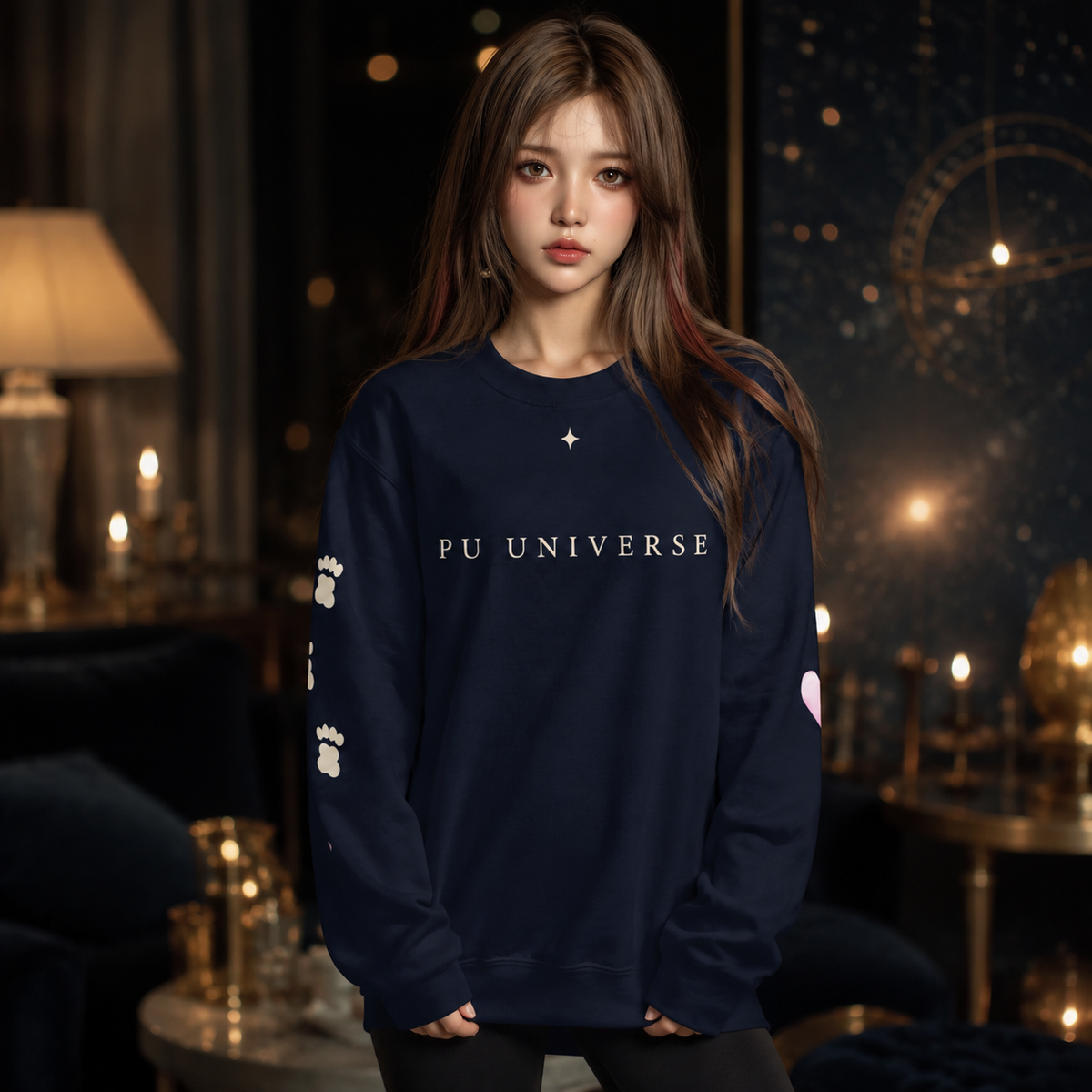 PU Star Signature Crewneck Sweatshirt