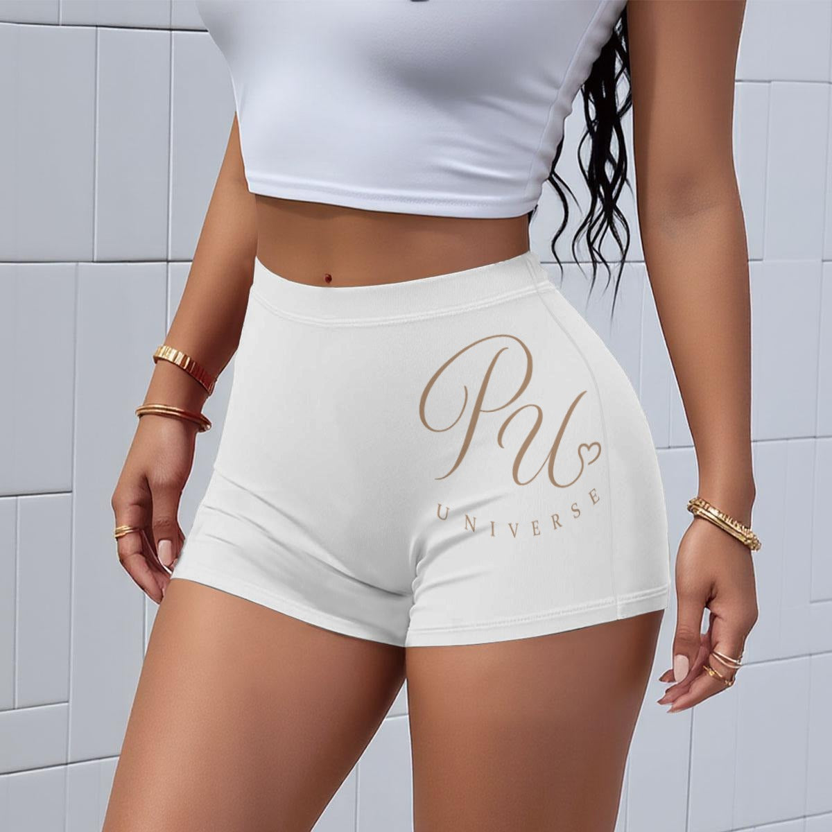 PU Signature High-Stretch Shorts