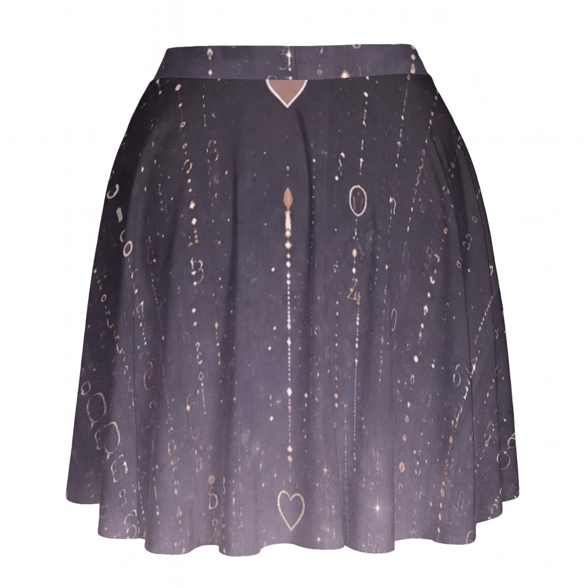 PU Midnight Signal A-Line Mini Skirt