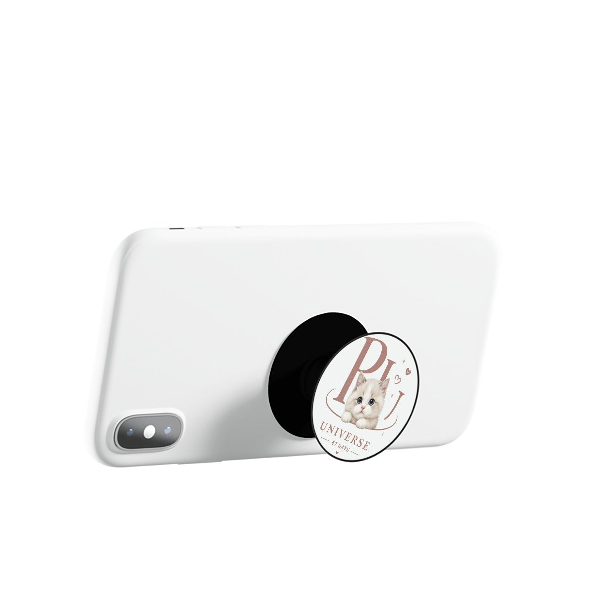 PU Day 67 Kitten Phone Grip Holder