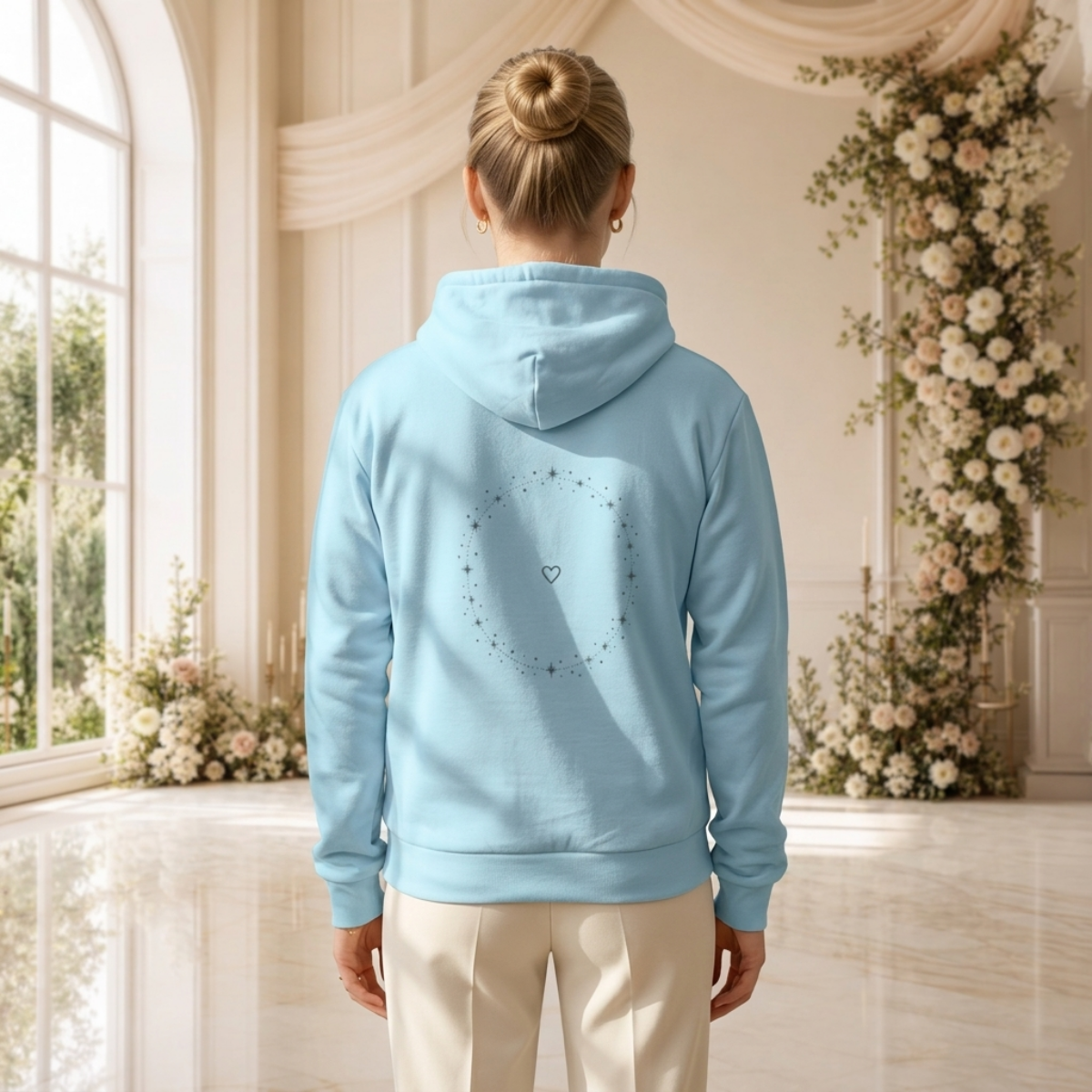 PU With You Celestial Heavy Fleece Zip-Up Hoodie
