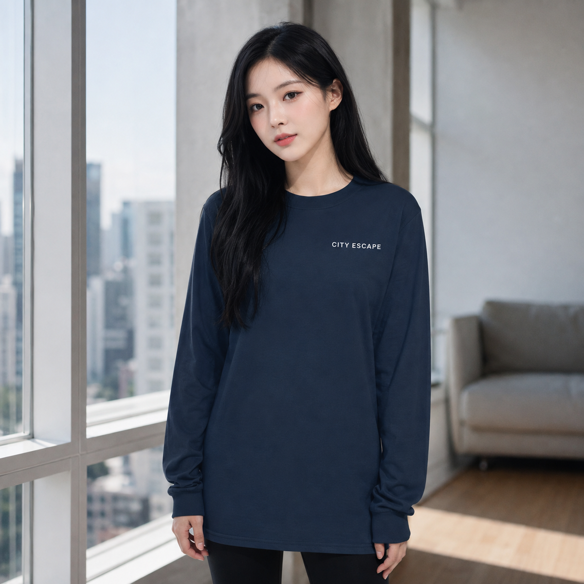 PU City Escape Long Sleeve Shirt