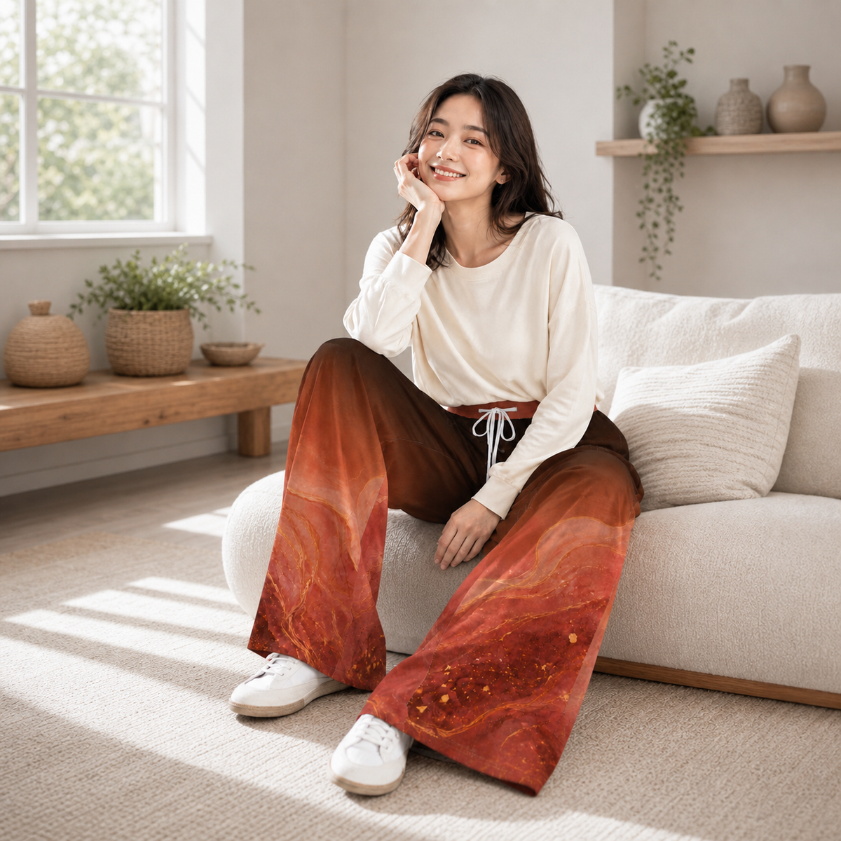 PU Ember Flow High-Stretch Wide-Leg Pants