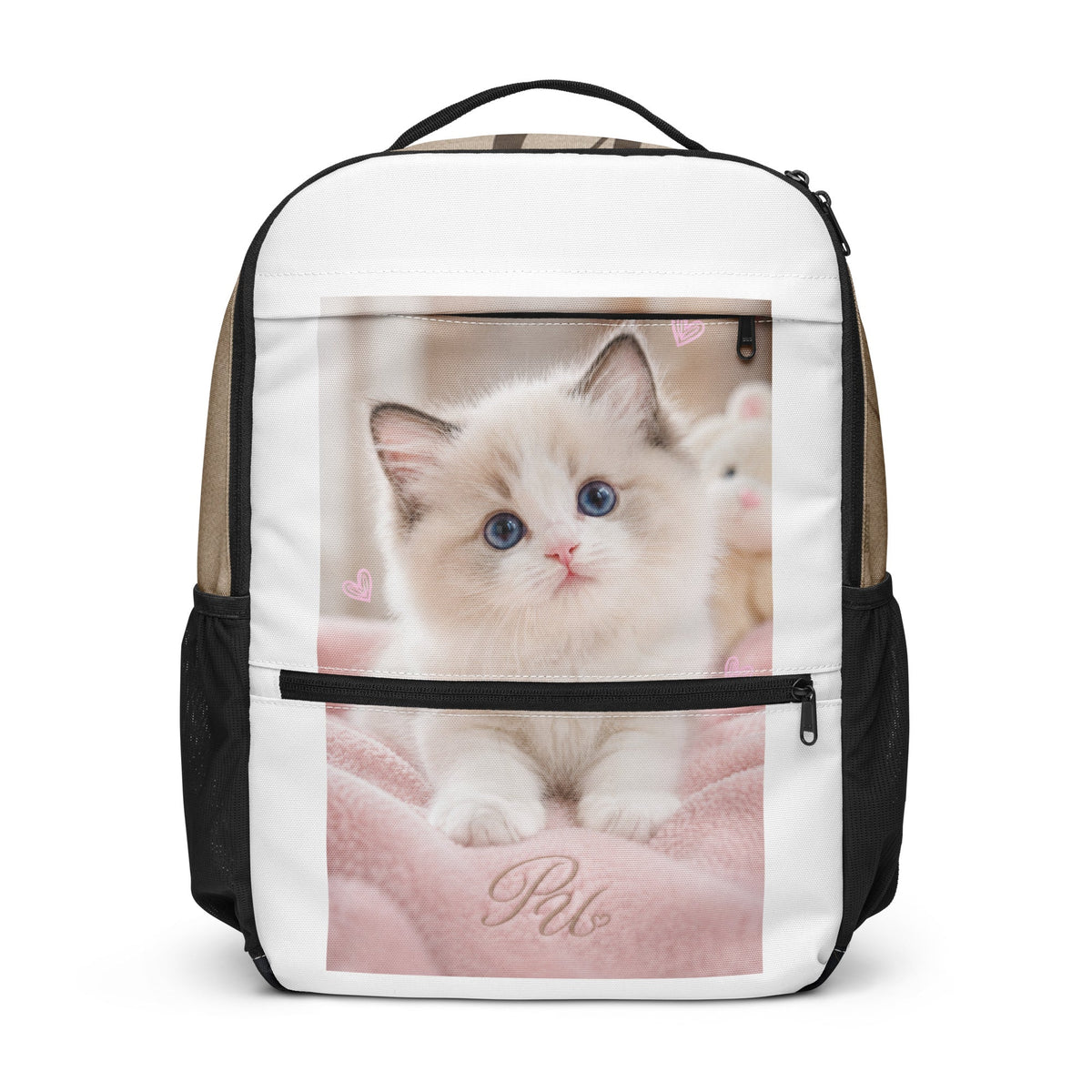 PU Dreamy Kitten Utility Backpack