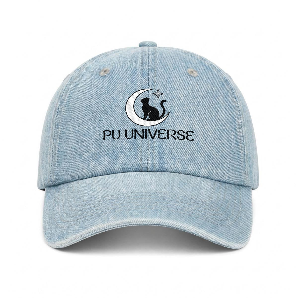 PU Universe Signature Embroidered Baseball Cap
