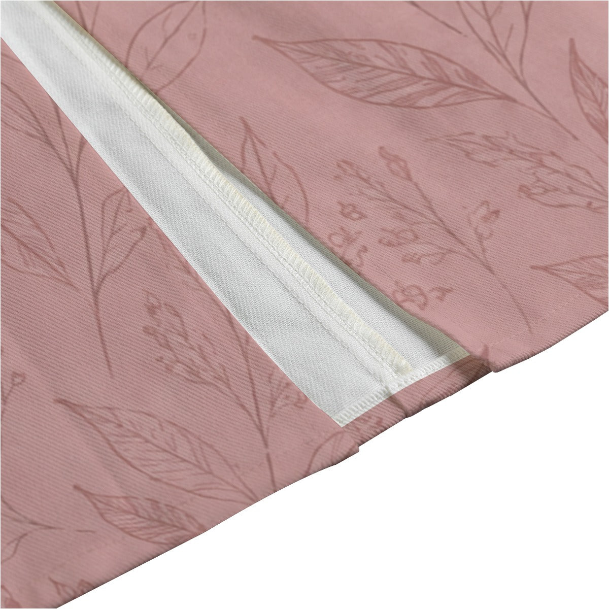 PU Dusty Botanical コットンキャンバス ミディスカート