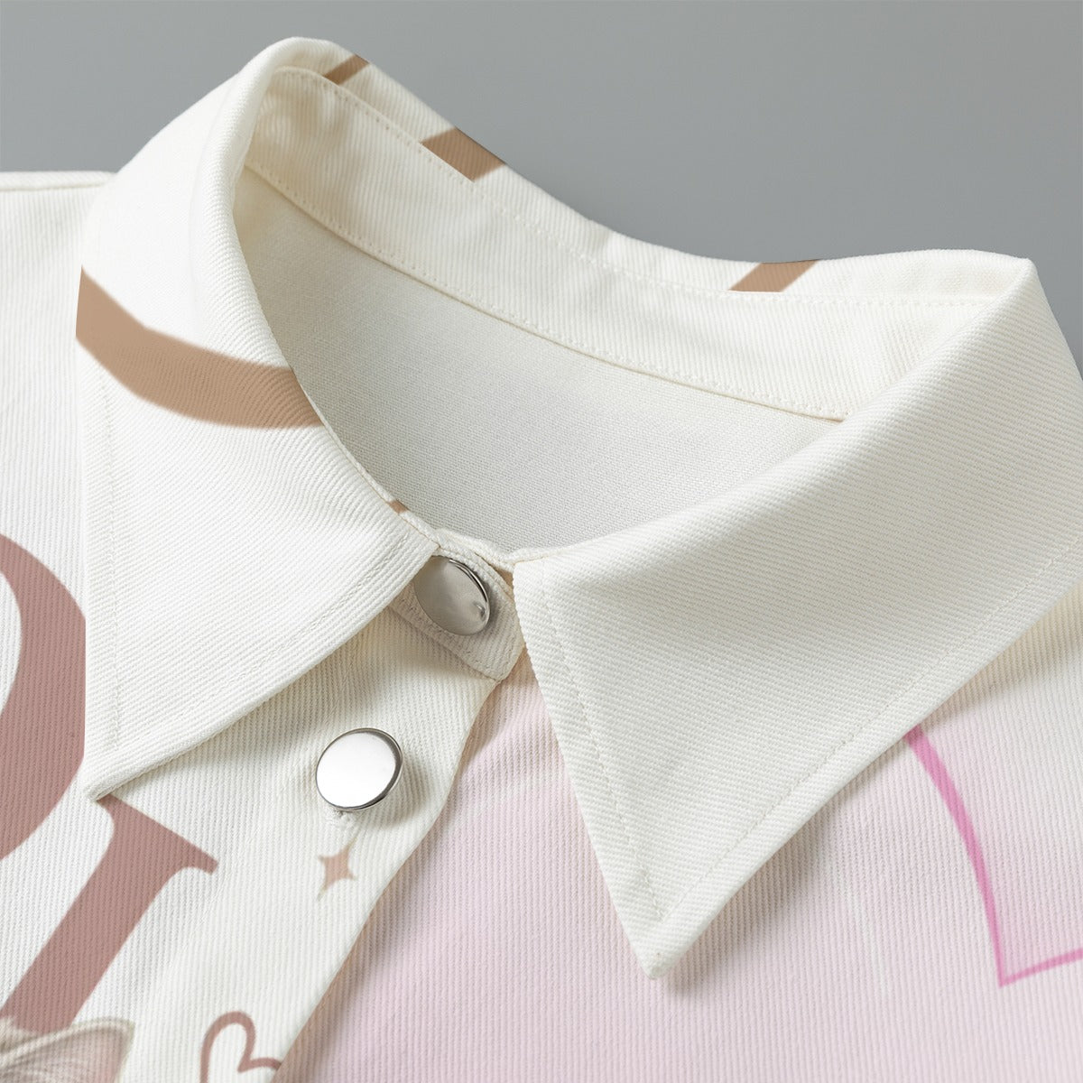 PU Dreamy Kitten Cropped Jacket