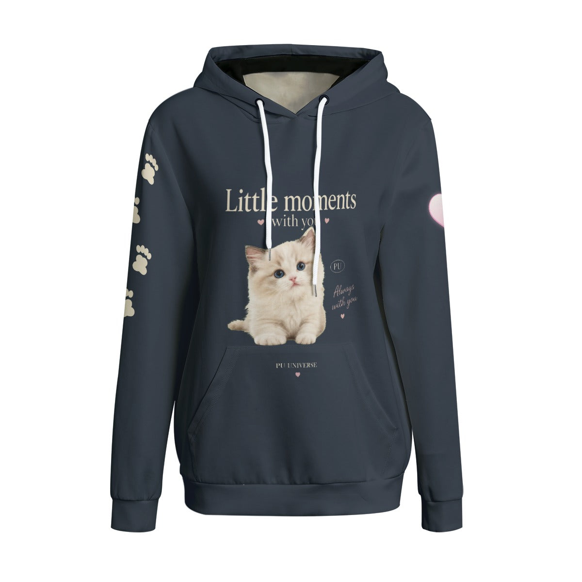 PU Universe Pullover Hoodie