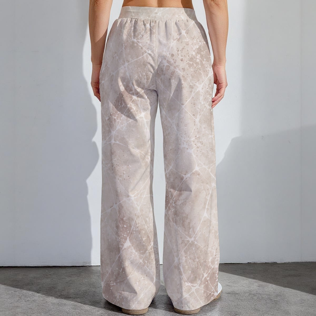 PU Soft Flow High-Stretch Wide-Leg Pants
