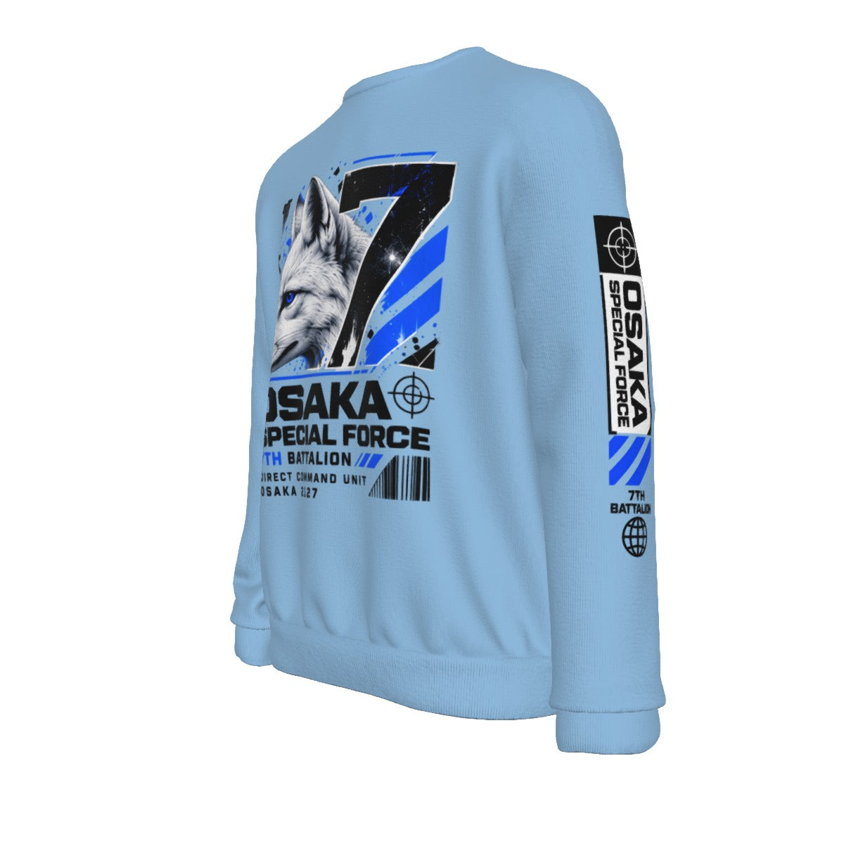 PU Osaka 2127 7th Battalion All-Over Sweatshirt