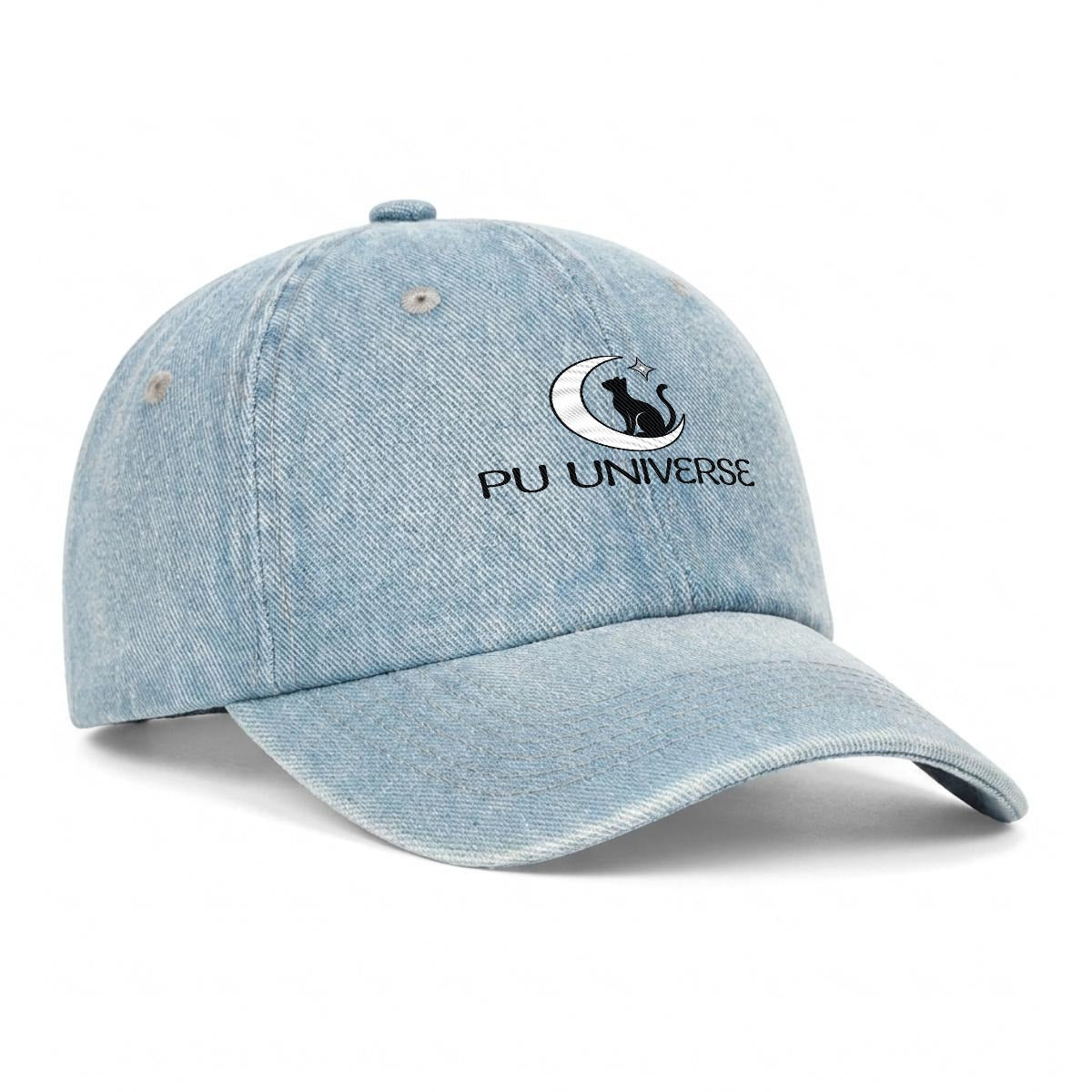PU Universe Signature Embroidered Baseball Cap