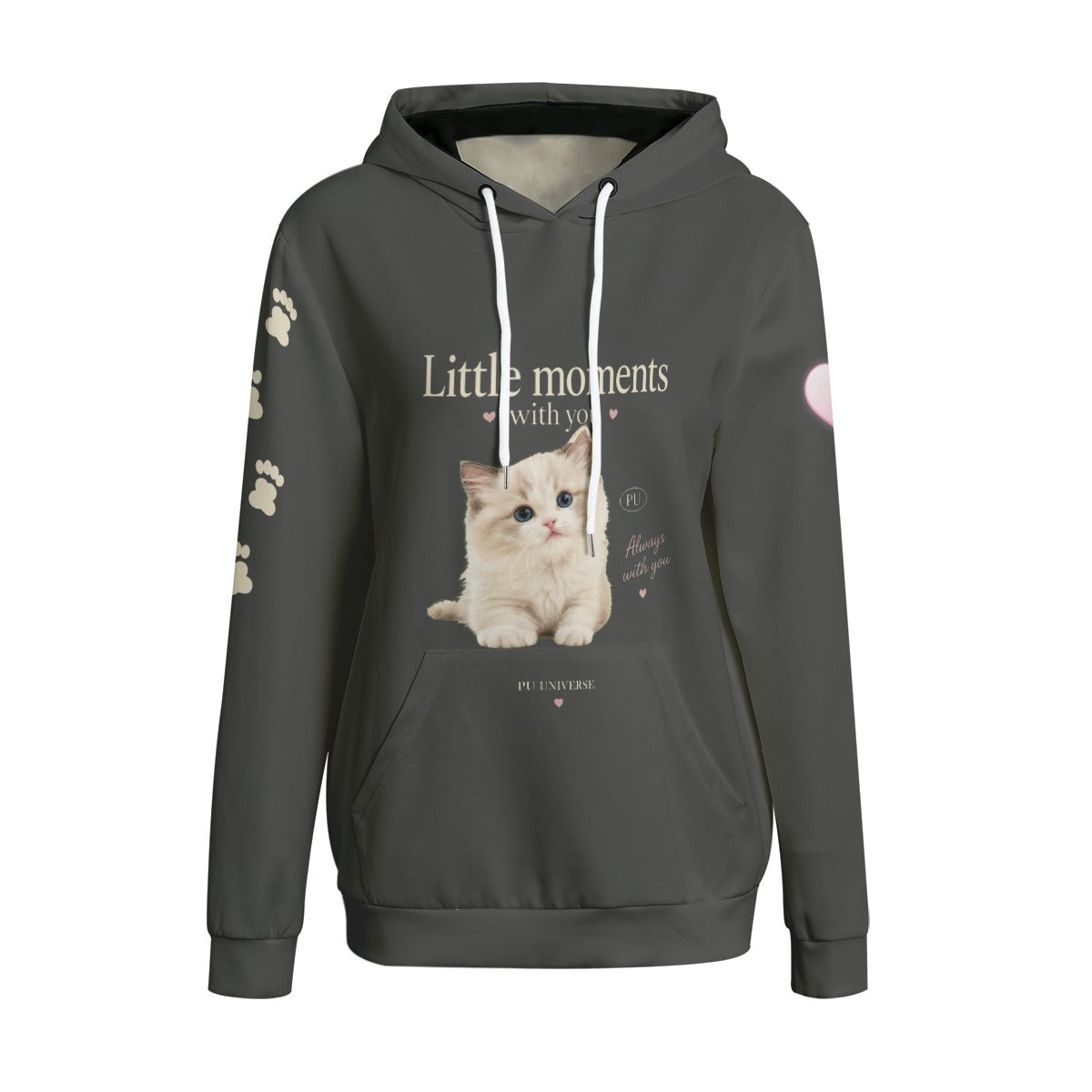 PU Universe Pullover Hoodie