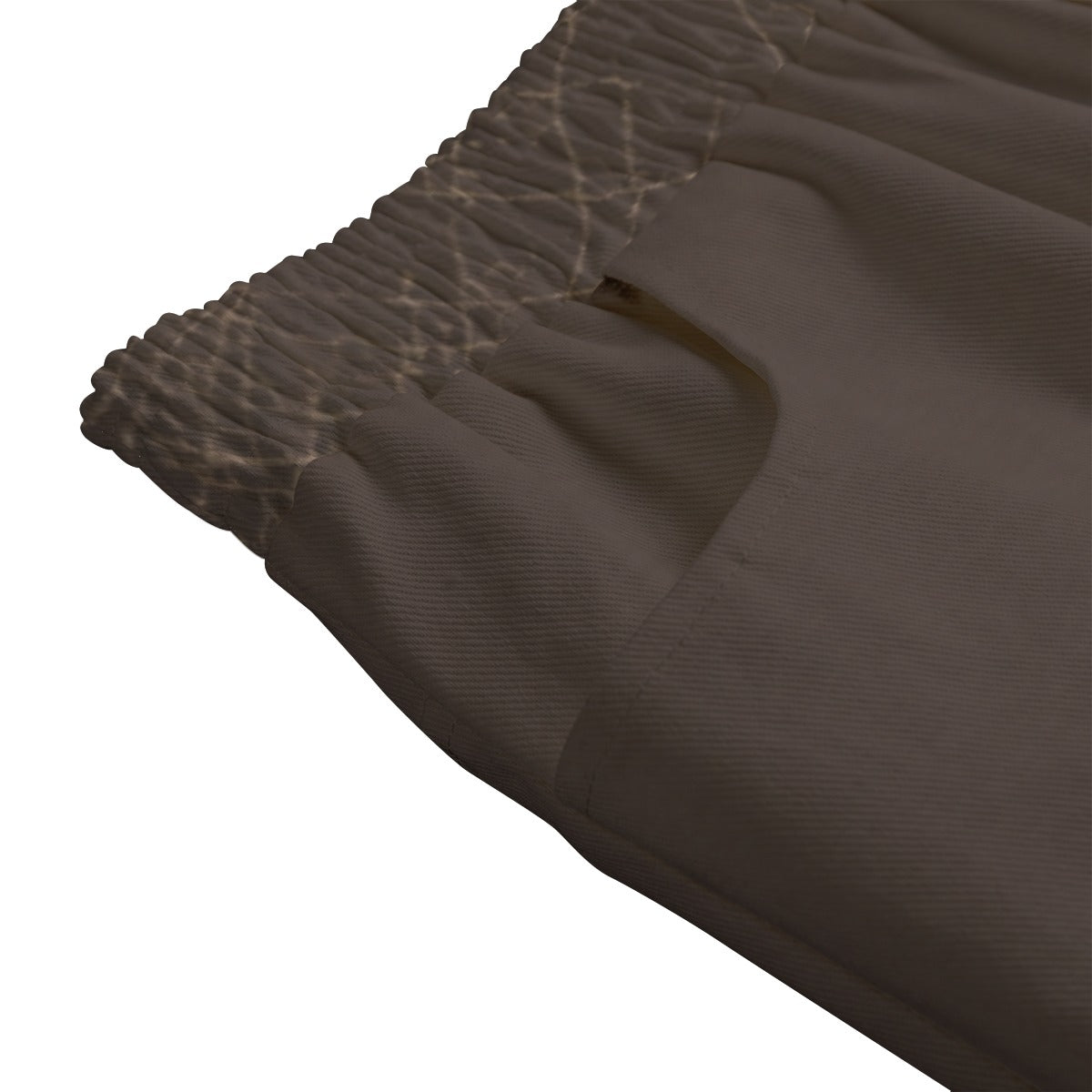 PU Quiet Trace Cotton Midi Skirt