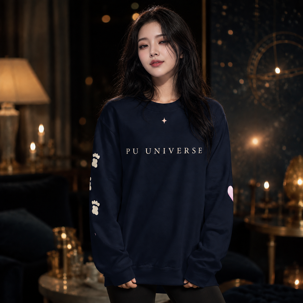 PU Star Signature Crewneck Sweatshirt
