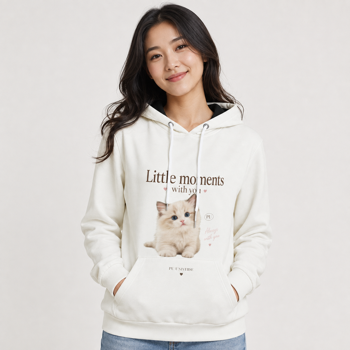 PU Universe Pullover Hoodie